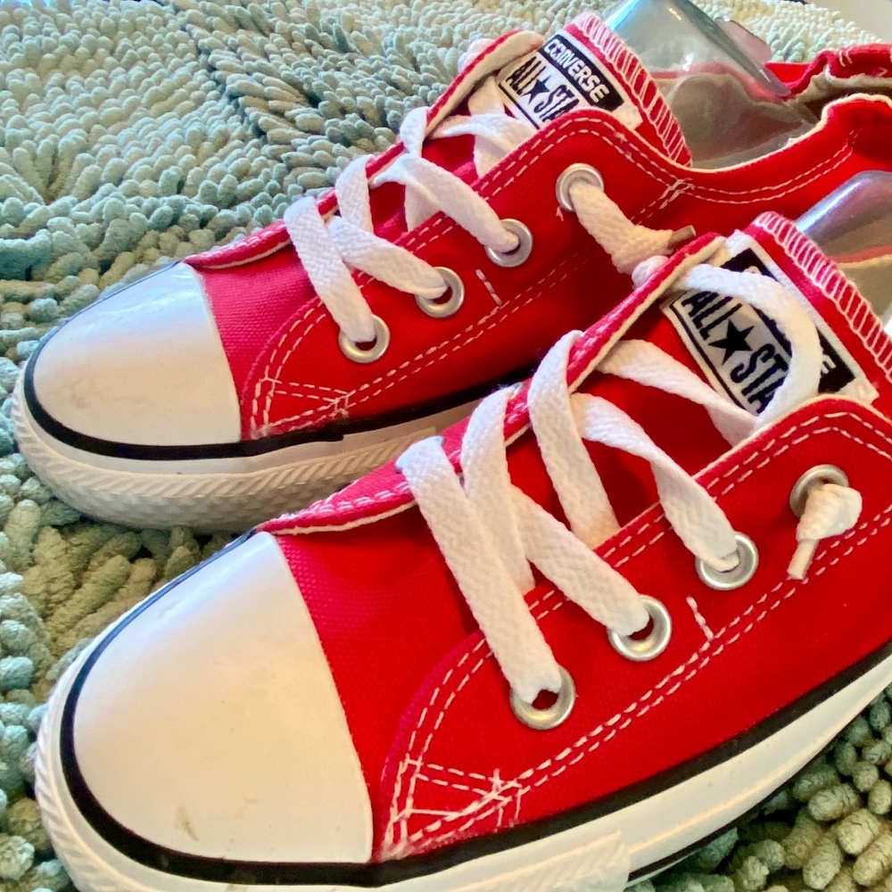 Converse Women's Chuck Taylor All Star Sneakers Red Size 7.5